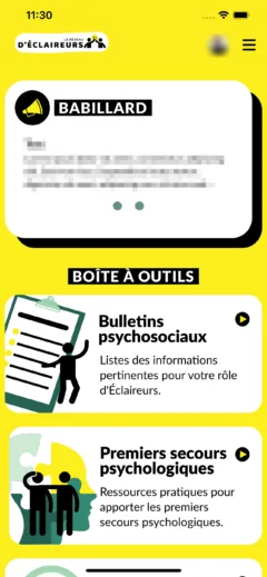 Éclaireurs : accueil et boîte à outils
