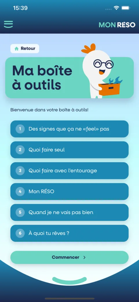 RÉSO : la boîte à outils